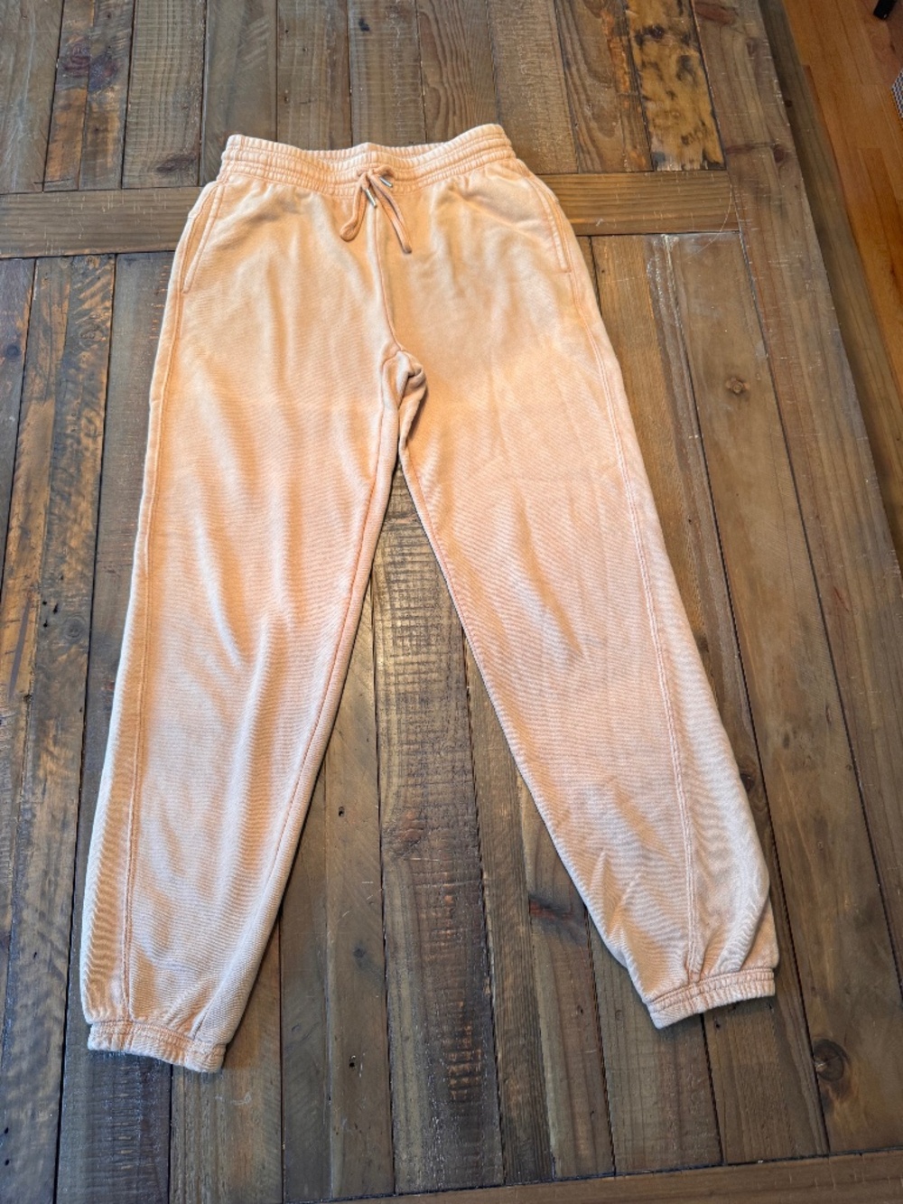 Aerie Keep It 100 Terry Joggers. Size X-Small. Soft Nude Color